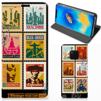 Huawei Mate 20 Pro Book Cover Postzegels - thumbnail
