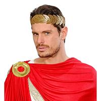 Laurierblad hoofdband goud - thumbnail