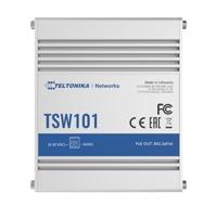 Teltonika TSW101 Gigabit Ethernet (10/100/1000) Power over Ethernet (PoE) Metallic - thumbnail