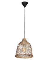 Bruine hanglamp zeewier E27 fitting By Rydens Lucena - thumbnail