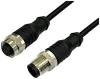 BKL Electronic 2702007 Sensor/actuator aansluitkabel M12 Aantal polen (sensoren): 4.5 Koppeling, recht 5 m 1 stuk(s) - thumbnail