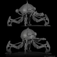 Asmodee Star Wars: Legion - DSD1 Dwarf Spider Droid Unit Expansion Bordspel - thumbnail