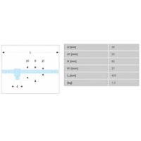 Facom wringstaaf 3/4&apos; met glijstuk - K.120B - thumbnail
