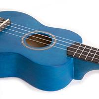 Cascha HH 3971 sopraan ukelele set blauw (4-talig) - thumbnail