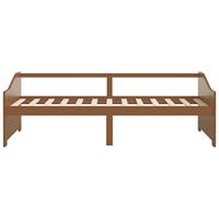 Bedbank 3-zits massief grenenhout honingbruin 90x200 cm - thumbnail