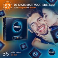 MySize PRO 57mm - Iets Ruimere Condooms 36 stuks - thumbnail
