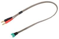 Charge Lead Pro "Banana 4mm" - MPX - 40 cm - Flat silicone wire 14AWG - thumbnail