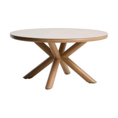 Kave Home Mirtia tuintafel Ø148 cm Ecru