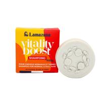 Lamazuna Shampoo bar normal hair - vitality boost 70 Gram - thumbnail