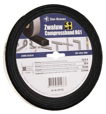 Den Braven Zwaluw Compressband 15/3 15X15 Mm 10M/Rol - 201722 - 201722