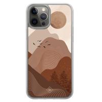 iPhone 12 (Pro) hybride hoesje - Mountain birds - thumbnail
