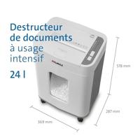 Dahle ShredMATIC 150 Papierversnipperaar Cross cut 4 x 12 mm P-4 24 l Ook geschikt voor Paperclips, Nietjes, Creditcards - thumbnail