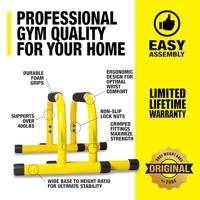 Lebert Parallettes zwart - thumbnail