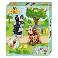 Hama strijkkralenset kat en hond, 2500st. - thumbnail