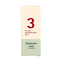 Pflüger Ferrum phosphoricum 3 D12 Schussler 100 Tabletten - thumbnail
