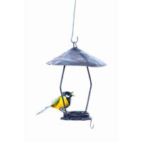 Hangende Vogel Voerbak met Koolmees - thumbnail