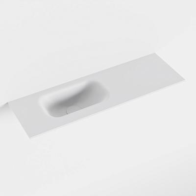 MONDIAZ EDEN Talc solid surface inleg wastafel voor toiletmeubel 70cm. Positie wasbak links MONDIAZ EDEN Talc solid surface inleg wastafel voor toiletmeubel 70cm. Positie wasbak links