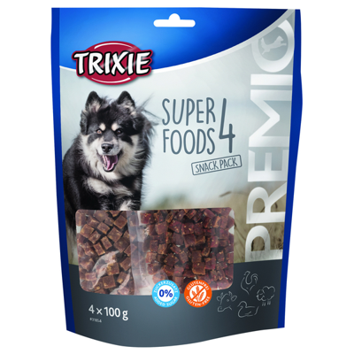 Trixie premio superfoods kip / eend / rund / lam