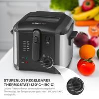 Clatronic FR 3649 Enkel 2,5 l 1600 W Zwart - thumbnail