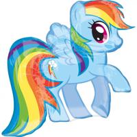 Folie Ballon My Little Pony Rainbow Dash - 68 cm - thumbnail