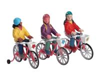 Kerstfiguur Bike ride set of 3 LEMAX - Lemax - thumbnail