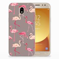 Samsung Galaxy J5 2017 | TPU Hoesje | Flamingo - thumbnail