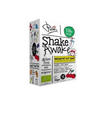 Rosies Rosies Shake Awake Aardbei/kers 22 Gram Bio (5x22g) Rosies Rosies Shake Awake Aardbei/kers 22 Gram Bio (5x22g)