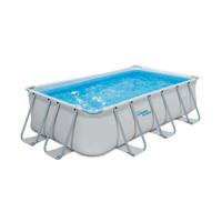 Summer Waves Zwembad Elite Rectangular Frame 400 X 200 X 100 Cm + Filterpomp - thumbnail