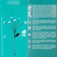 Solar Tuinsteker Bloem 6 LED 70cm WW - thumbnail
