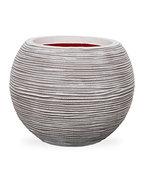 Capi Nature Rib NL bol 38x33cm bloempot ivoor - thumbnail