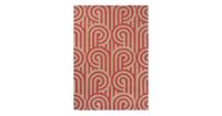 Florence Broadhurst - Turnabouts claret 39200 - 120x180 cm Vloerkleed - thumbnail