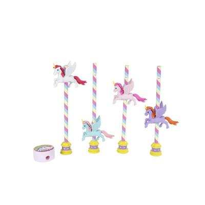 Eenhoorn Potloden met Gum en Puntenslijper