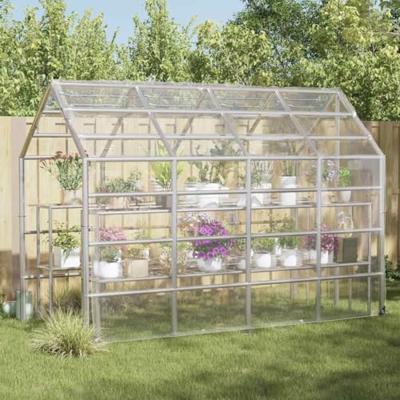 Plantenafdekking met zeilringen 3x5 m PVC
