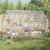 Plantenafdekking met zeilringen 3x5 m PVC - thumbnail