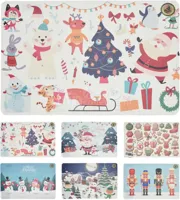 Placemat Kerst 43,5x28,5cm Assorti 1st - thumbnail