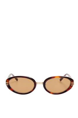 The Attico zonnebril Ambra ATTICO83C2SUN tortoise shell