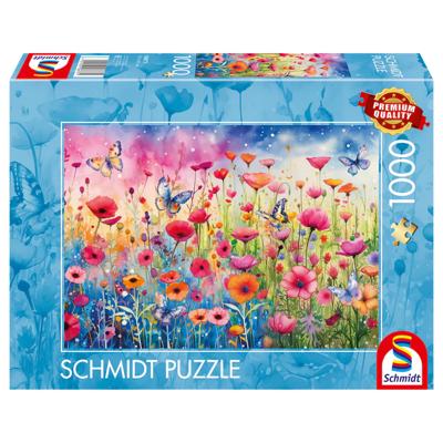 Puzzel - SCHMIDT SPIELE - Klaproosweide - 1000 stukjes - Vanaf 12 jaar