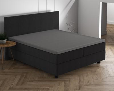 Dreamhouse Dubbel Jersey 220 gr. Topper Hoeslaken Grijs 140 x 200/220 cm
