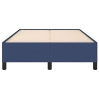Bedframe stof blauw 120x200 cm - thumbnail