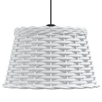 VidaXL Plafondlampenkap ø38x23 cm wicker wit - thumbnail