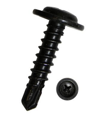 Dresselhaus zelftappende schroef drill screws 4.8 x 19 schwarz verz.