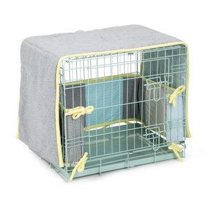 Beeztees puppy slaapset - hondenbench - multi - 78x55x61 cm