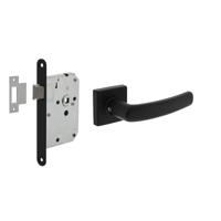 Intersteel Compleet deurklinksetBroome zwart - 0023.005898 - thumbnail