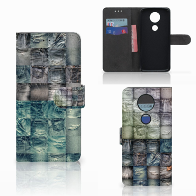 Wallet Case met Pasjes Motorola Moto E5 Plus Spijkerbroeken Wallet Case met Pasjes Motorola Moto E5 Plus Spijkerbroeken