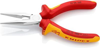 Knipex Radiotang recht met zijsnijder | 160 mm | VDE - 2506160 - thumbnail