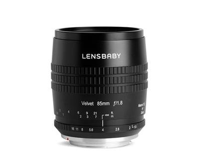 Lensbaby Velvet 85 zwart MFT