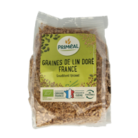Primeal Lijnzaad goud bio 250 Gram - thumbnail