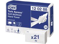Tork Handdoek - H2 Advanced - 2- laags - 21 x 136 stuks - thumbnail