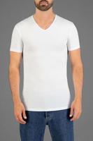 Garage T-Shirt V-neck Slimfit Grey Stretch (art 0202) - thumbnail