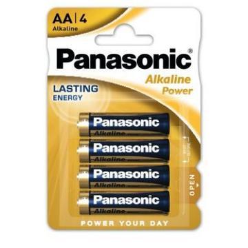 Panasonic LR6A AA Alkaline Power Batterij (Pack van 4)